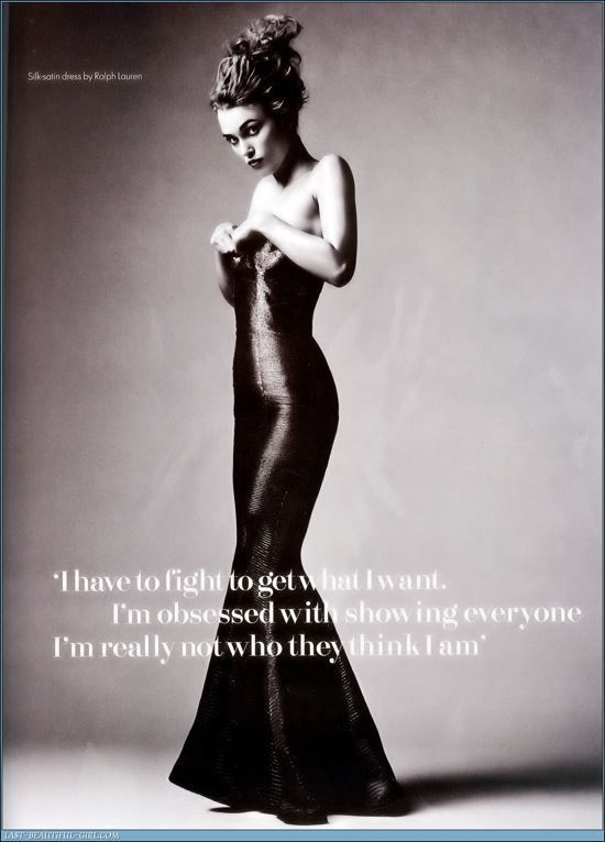 ���� ������ Keira Knightley ��� ������� ELLE