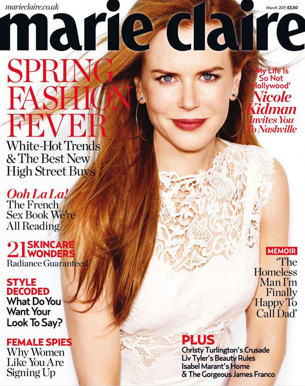 ������ ������ Nicole Kidman � Marie Claire UK